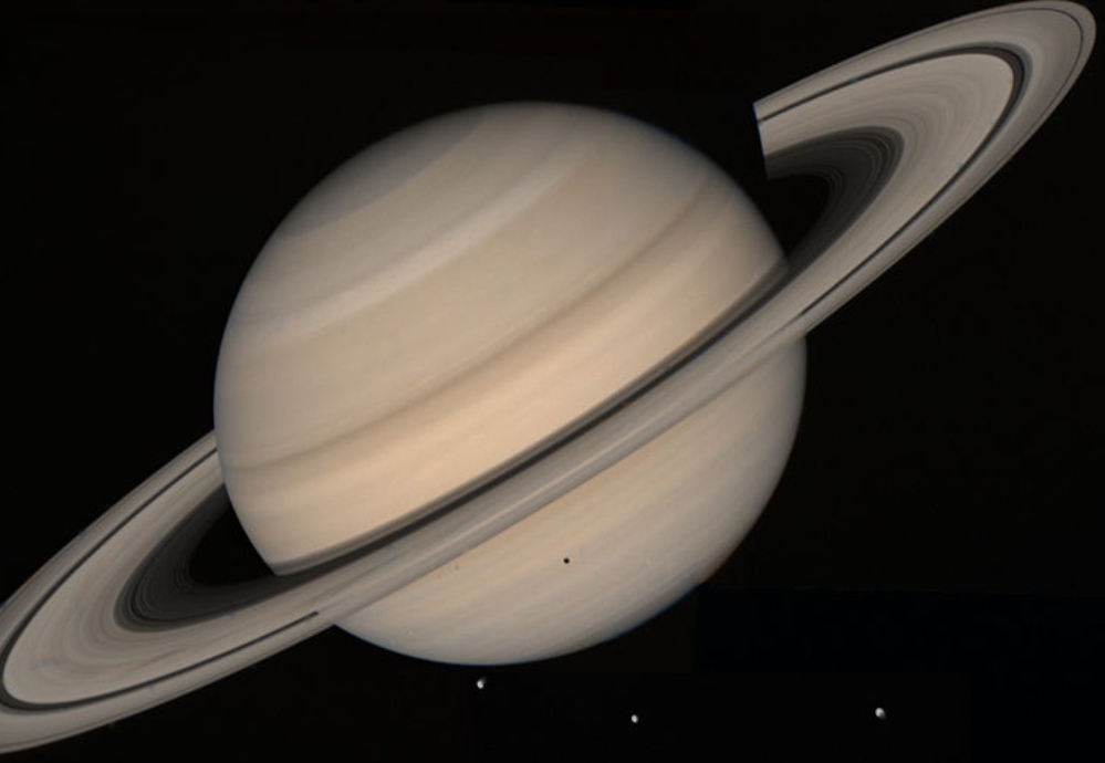 Saturn's rings haven't always been there