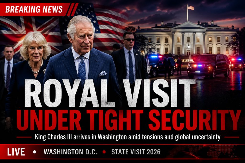 King Charles III Begins Landmark U.S. State Visit Amid Security Tensions and Renewed Calls for Transatlantic Unity