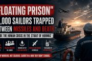 “Floating Prison” in the Strait of Hormuz: 20,000 Sailors Trapped Between Missiles and Death