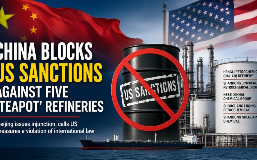 China Moves to Nullify U.S. Sanctions on ‘Teapot’ Refineries Amid Escalating Energy Disputes