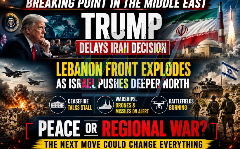 Trump’s Iran Gamble Meets Lebanon’s Escalation: A Middle East Ceasefire Hangs by a Thread