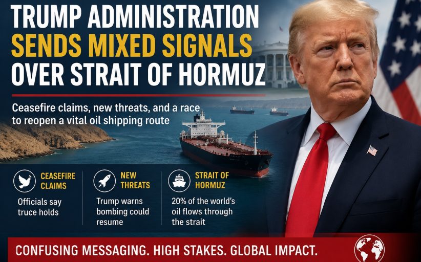 Trump Administration Sends Mixed Signals Over Efforts to Reopen the Strait of Hormuz
