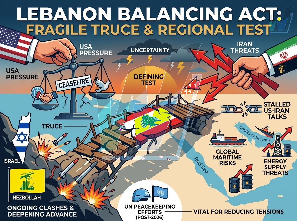 Between Washington’s Pressure and Tehran’s Threats: Lebanon Balances on a Fragile Truce as the Region Faces a Defining Test