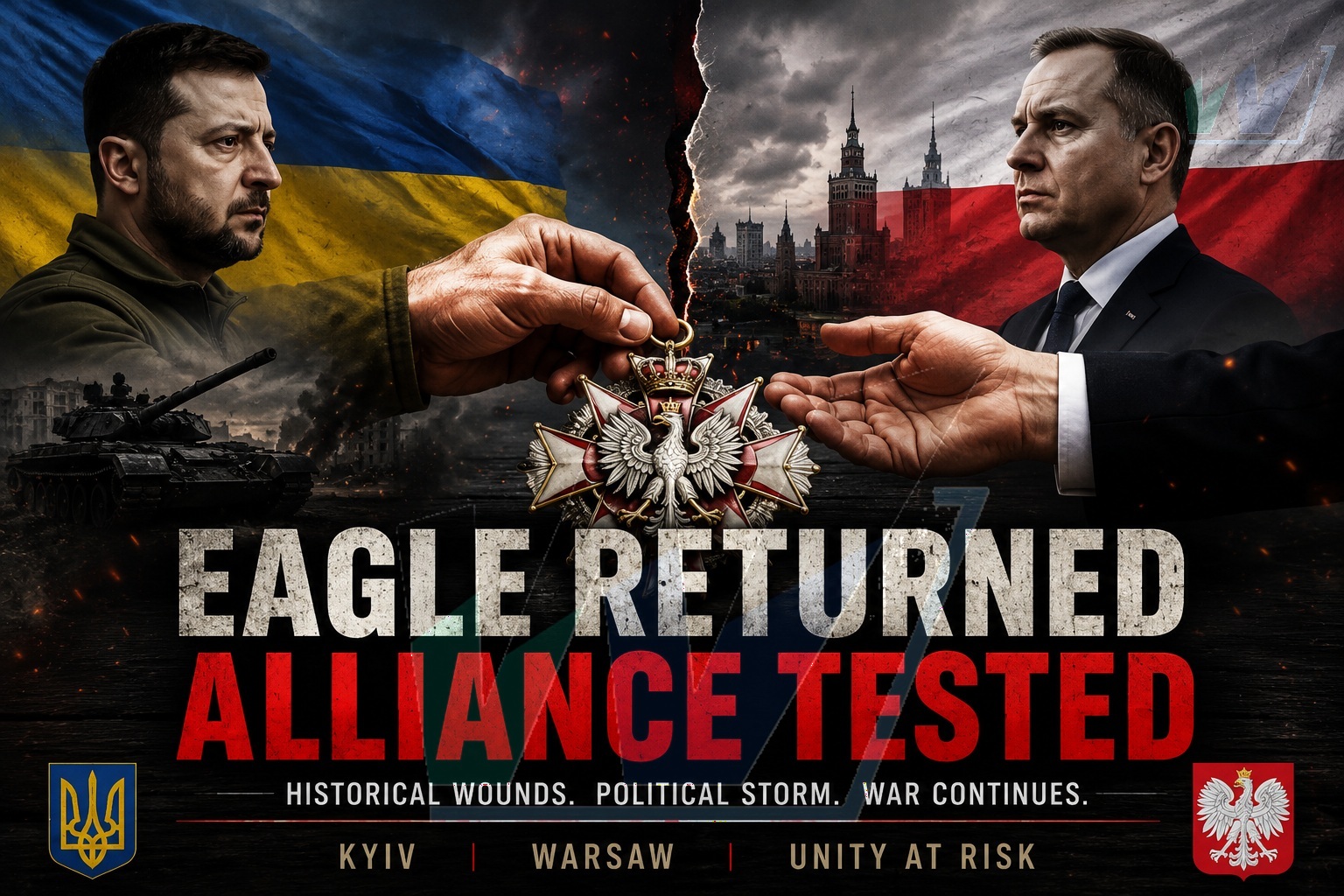 EAGLE RETURNED, ALLIANCE TESTED