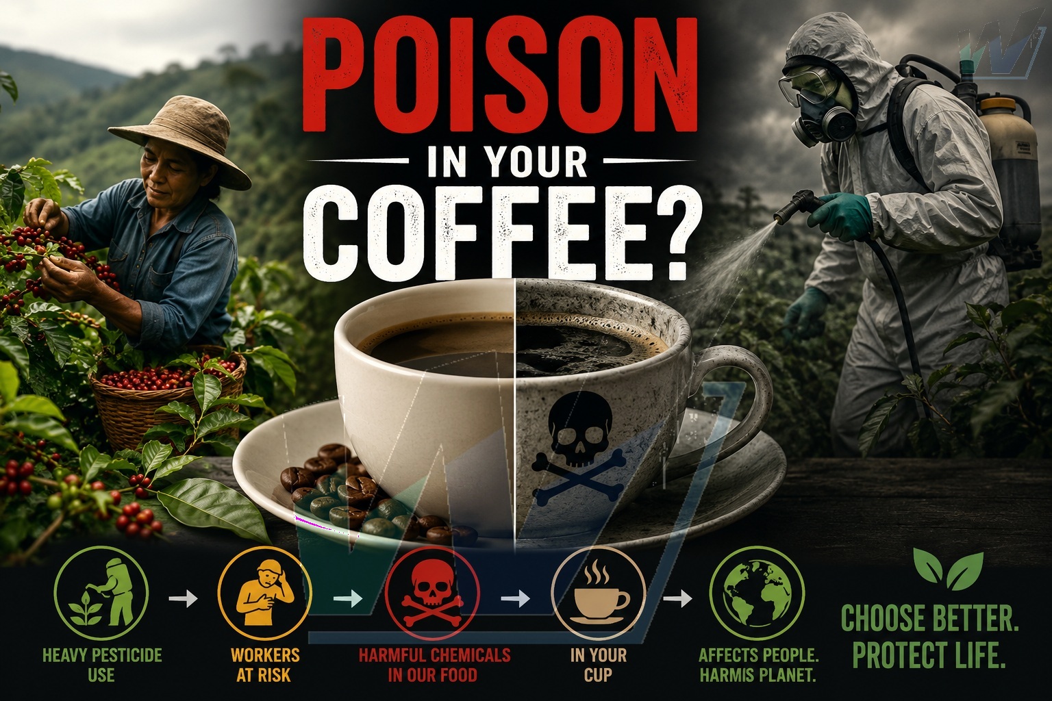 POISON IN YOUR COFFEE?
