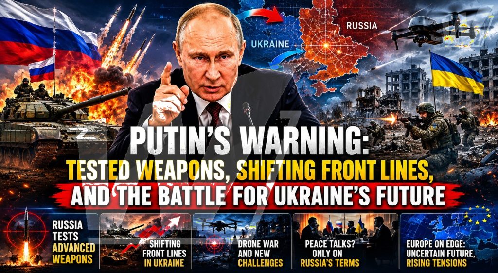 Putin: Russia Has Tested Its Military Capabilities in Ukraine, and Peace Depends on Settlement Terms