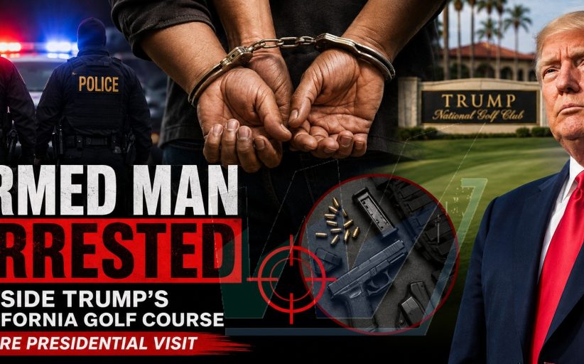 Armed Suspect Detained Ahead of Trump's High-Profile California Visit