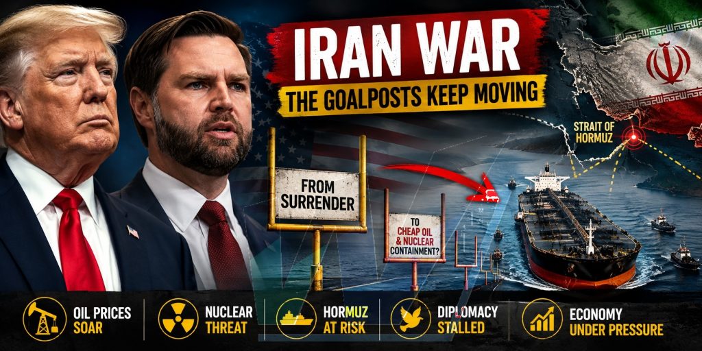 Trump’s Iran War Goals Are Shrinking, and JD Vance Just Revealed the New Priority