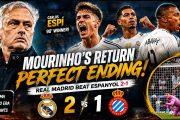 Real Madrid Beat Espanyol 2-1 as Carlos Espí Seals Dramatic Mourinho Return
