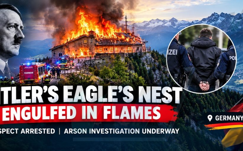 Eagle’s Nest Fire: Suspect Arrested After Flames Devastate Hitler’s Historic Bavarian Retreat