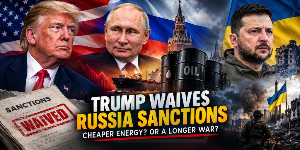 Trump Waives Russia Sanctions: Putin Gains Relief as Ukraine Fears More War