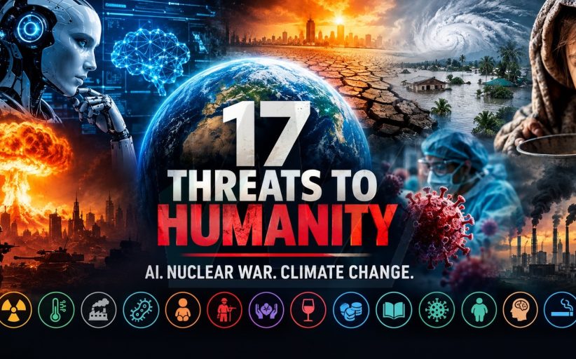 17 Threats to Humanity by 2100: AI and Nuclear War Top the Global Risk List