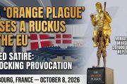 Trump Goes Gold, and Naked, as ‘The Orange Plague’ Storms European Parliament